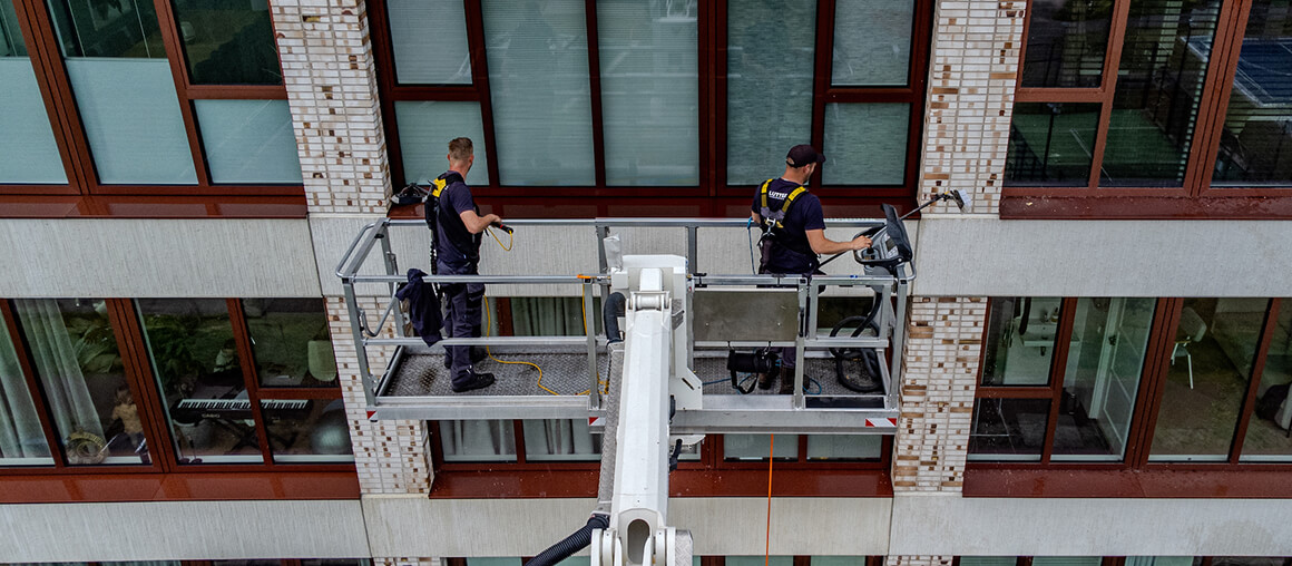 Glazenwasser Amsterdam Hoogwerker